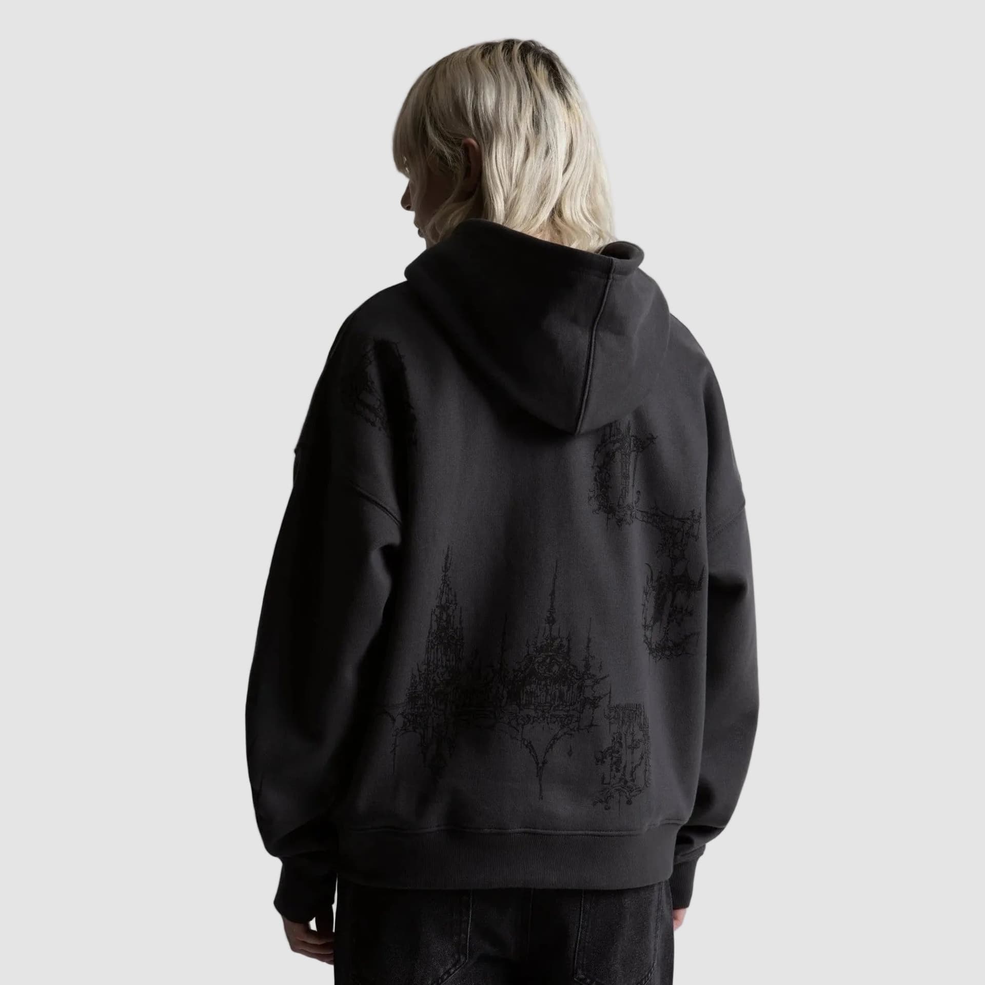 Felpa  Wasted Paris Stronghold Black - 4