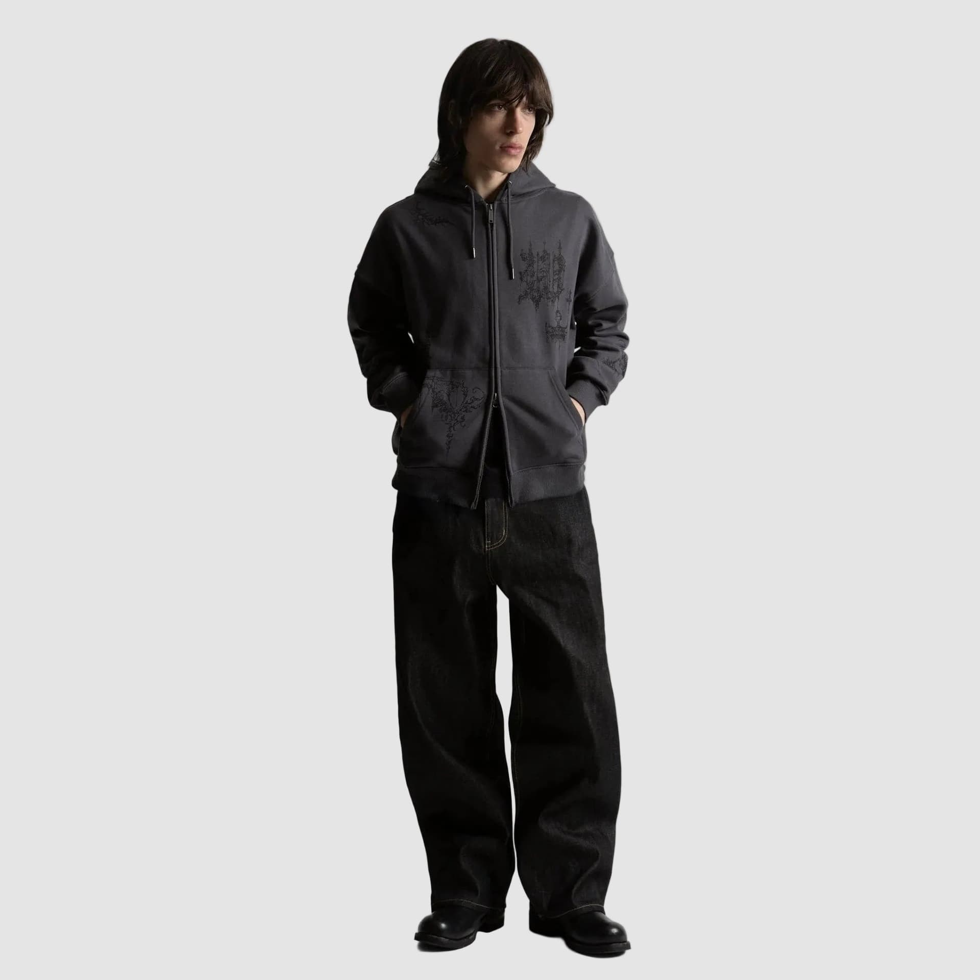 Felpa  Wasted Paris Stronghold Black - 5