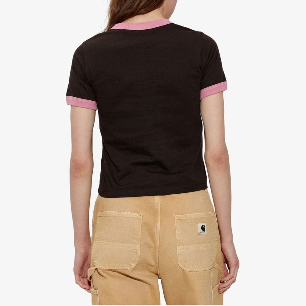 T shirt Carhartt W Outlaw Star Ringer Tobacco - 4