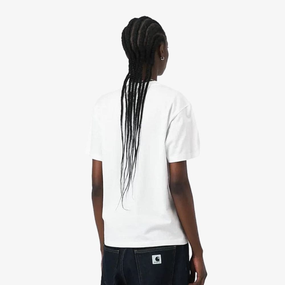 T shirt Carhartt W SS Bumper White - 4