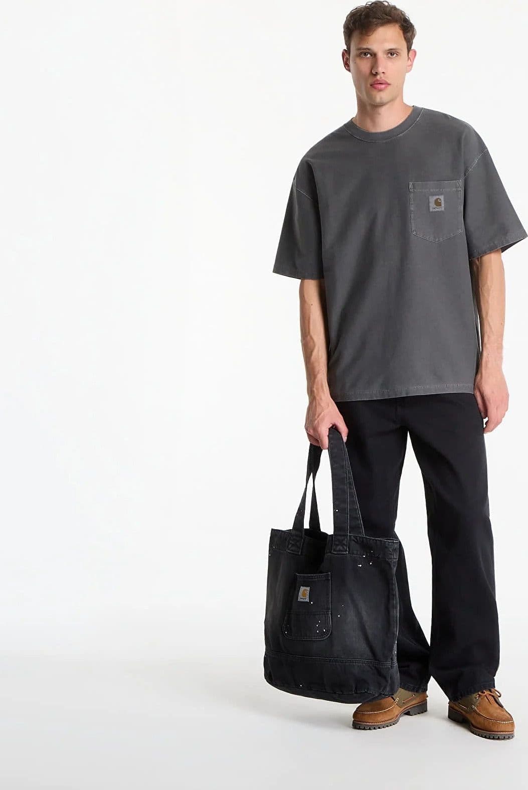 T Shirt Carhartt Loose PKT Black - 5