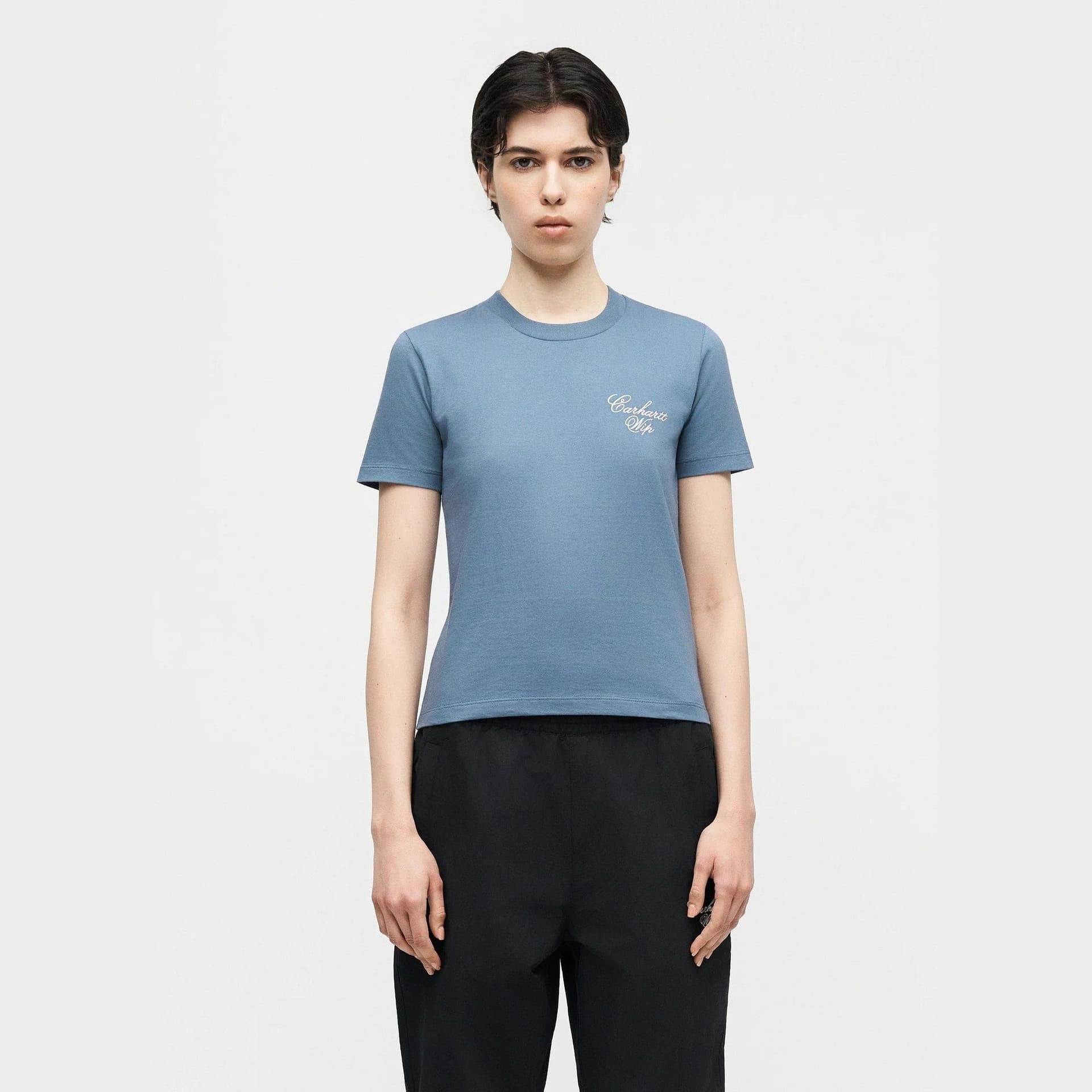 T shirt Carhartt W Gracious Shady Blue - 3