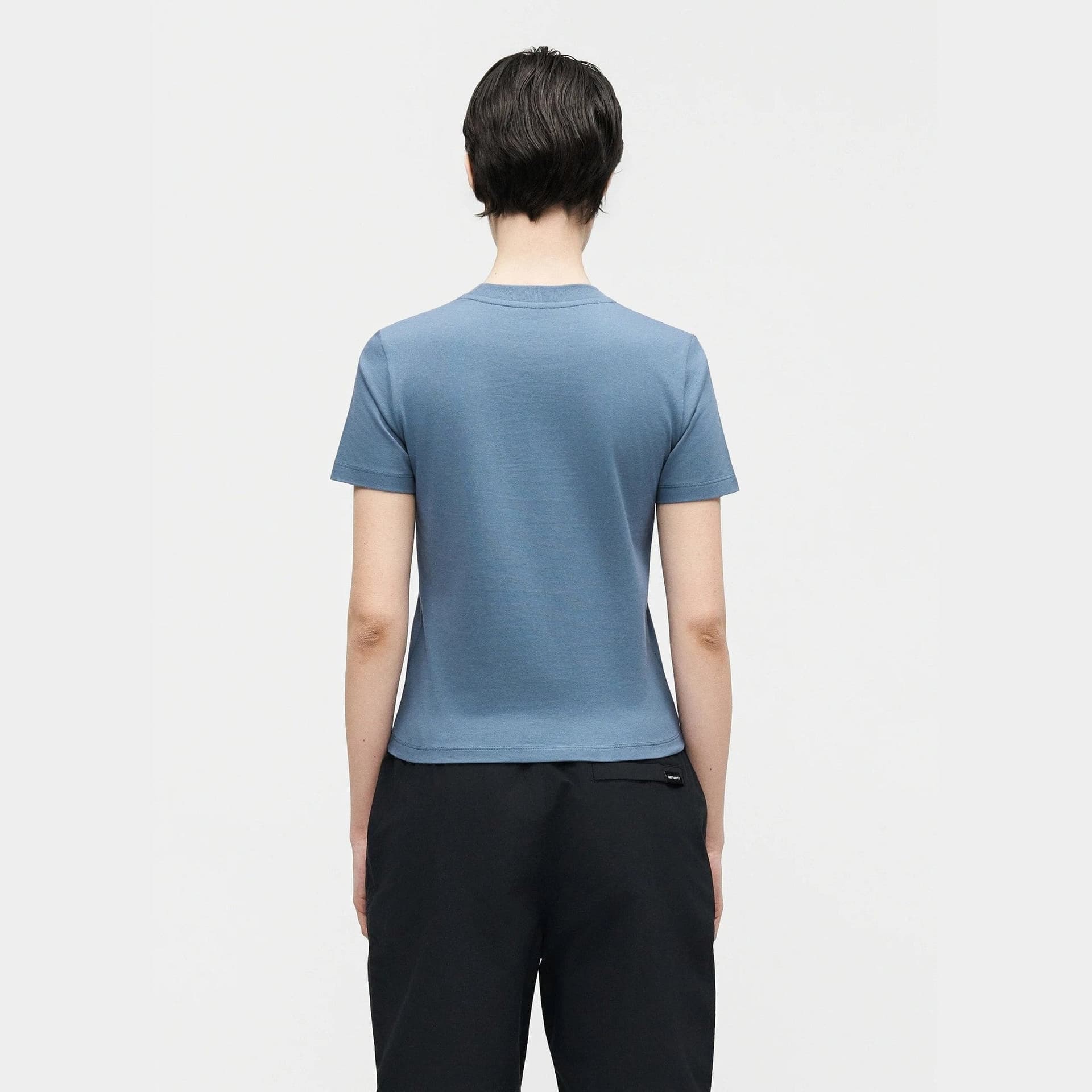 T shirt Carhartt W Gracious Shady Blue - 4