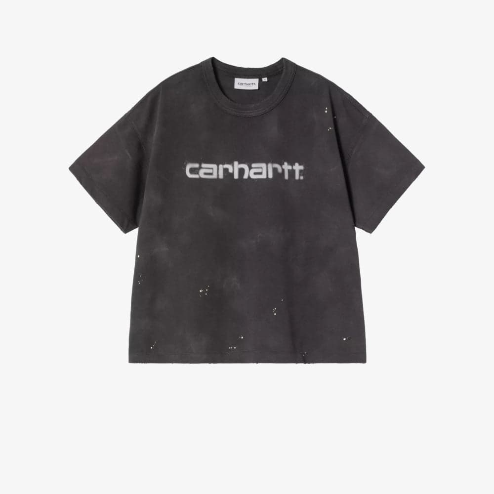 T shirt Carhartt W SS Painte Black - 6