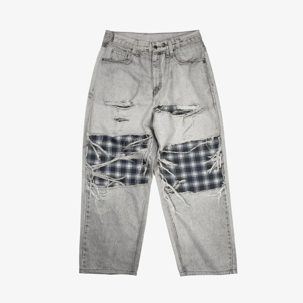 Pantaloni Wasted Paris Trompe loeil grey - 6
