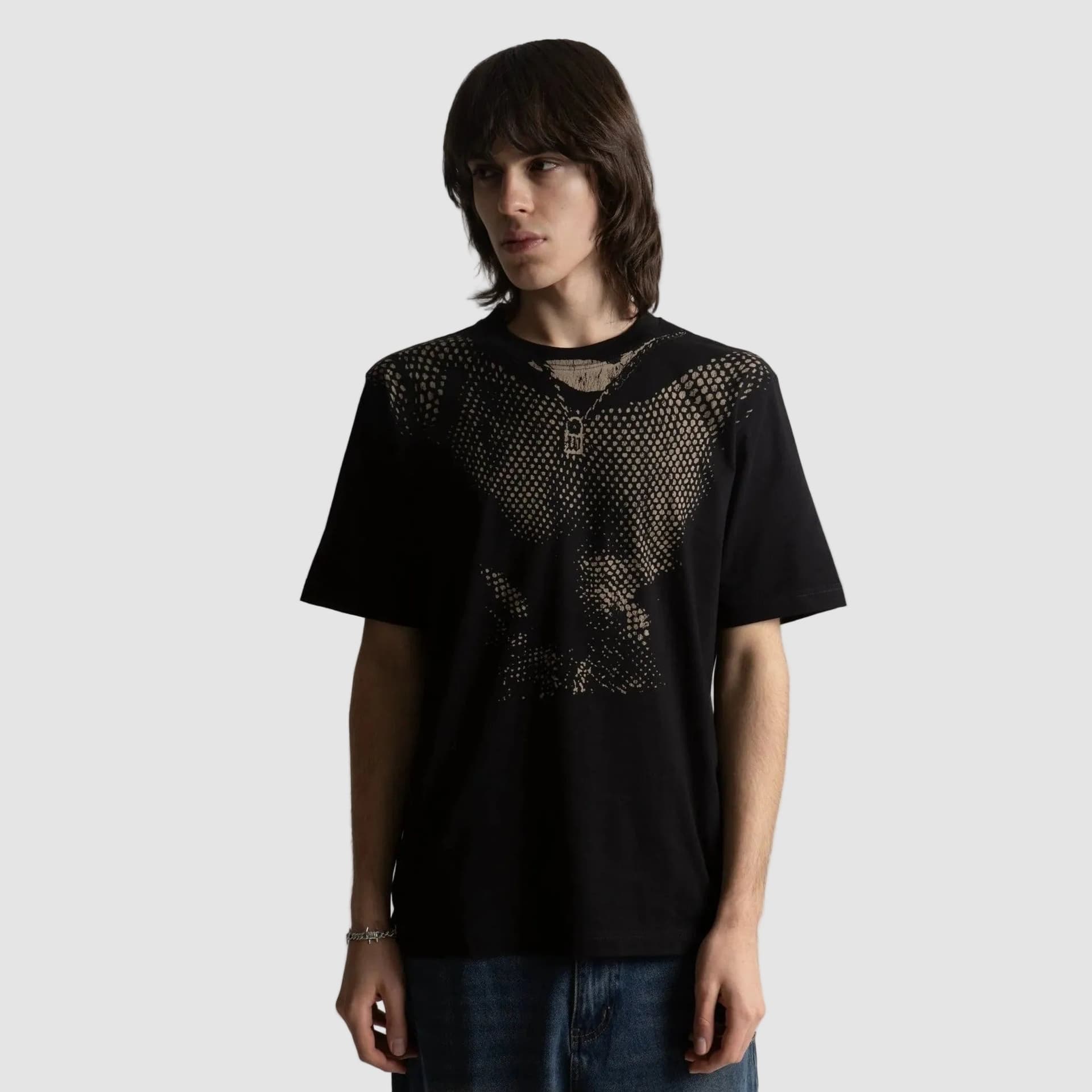 T-shirt Wasted Paris Never Mind Black - 2