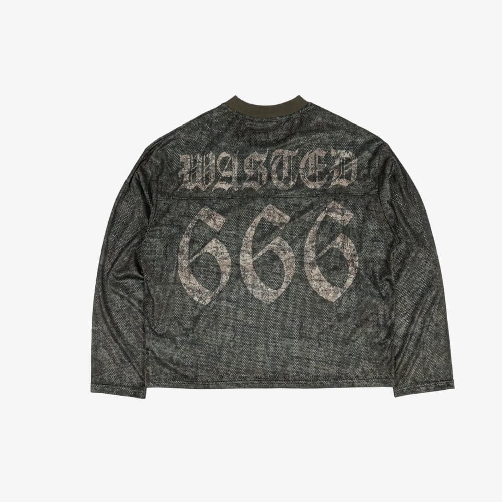 T-shirt Wasted Paris Swarm Mesh Olive - 6