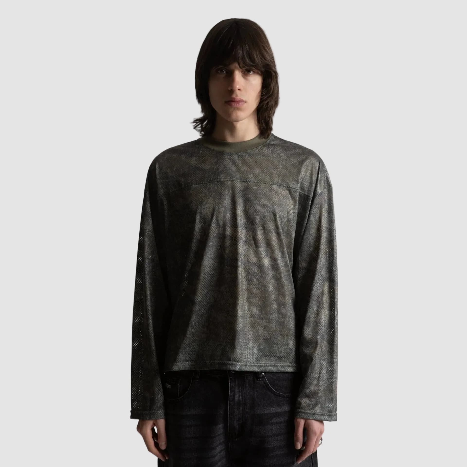 T-shirt Wasted Paris Swarm Mesh Olive - 4