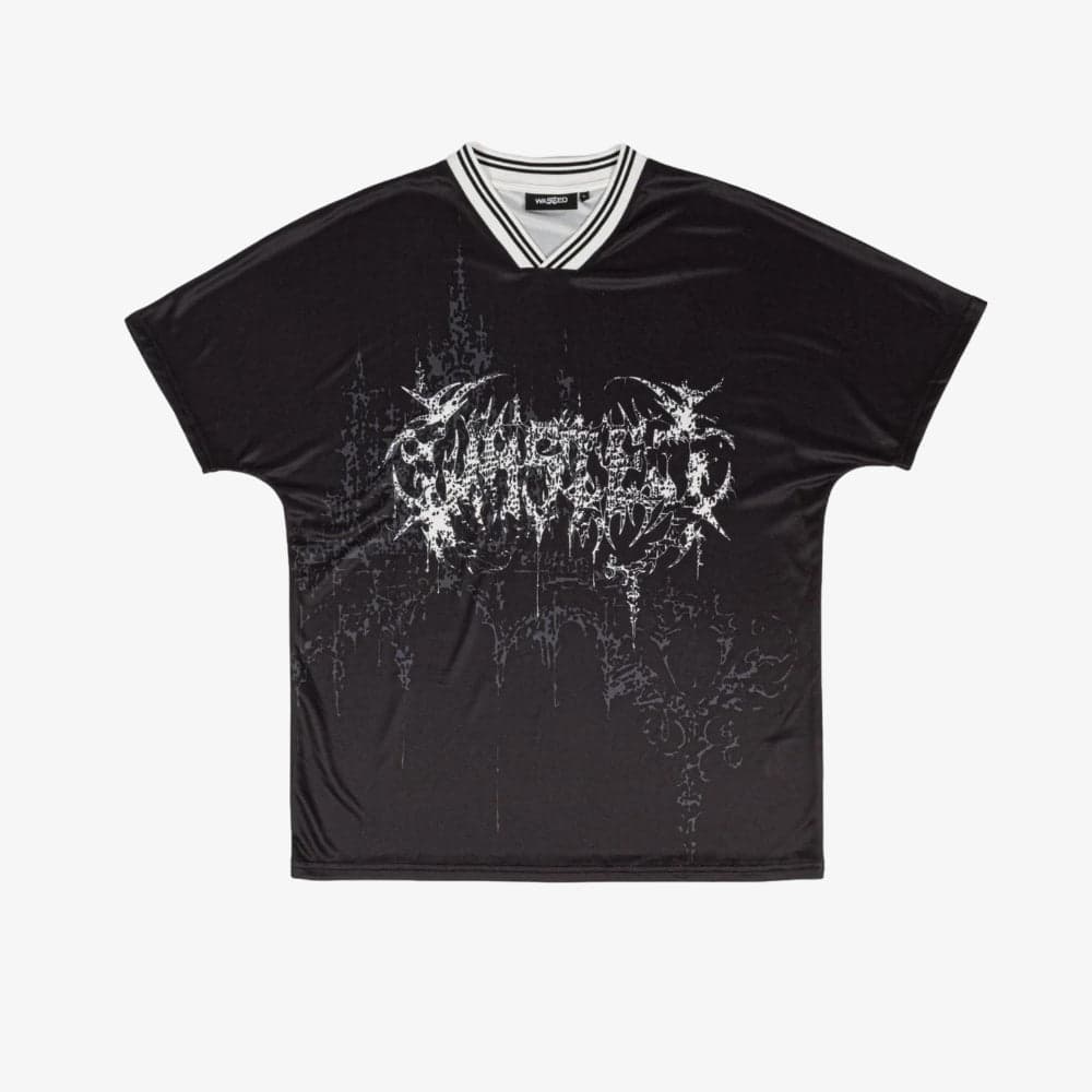 T-shirt Wasted Paris Stronghold Football J Black - 6
