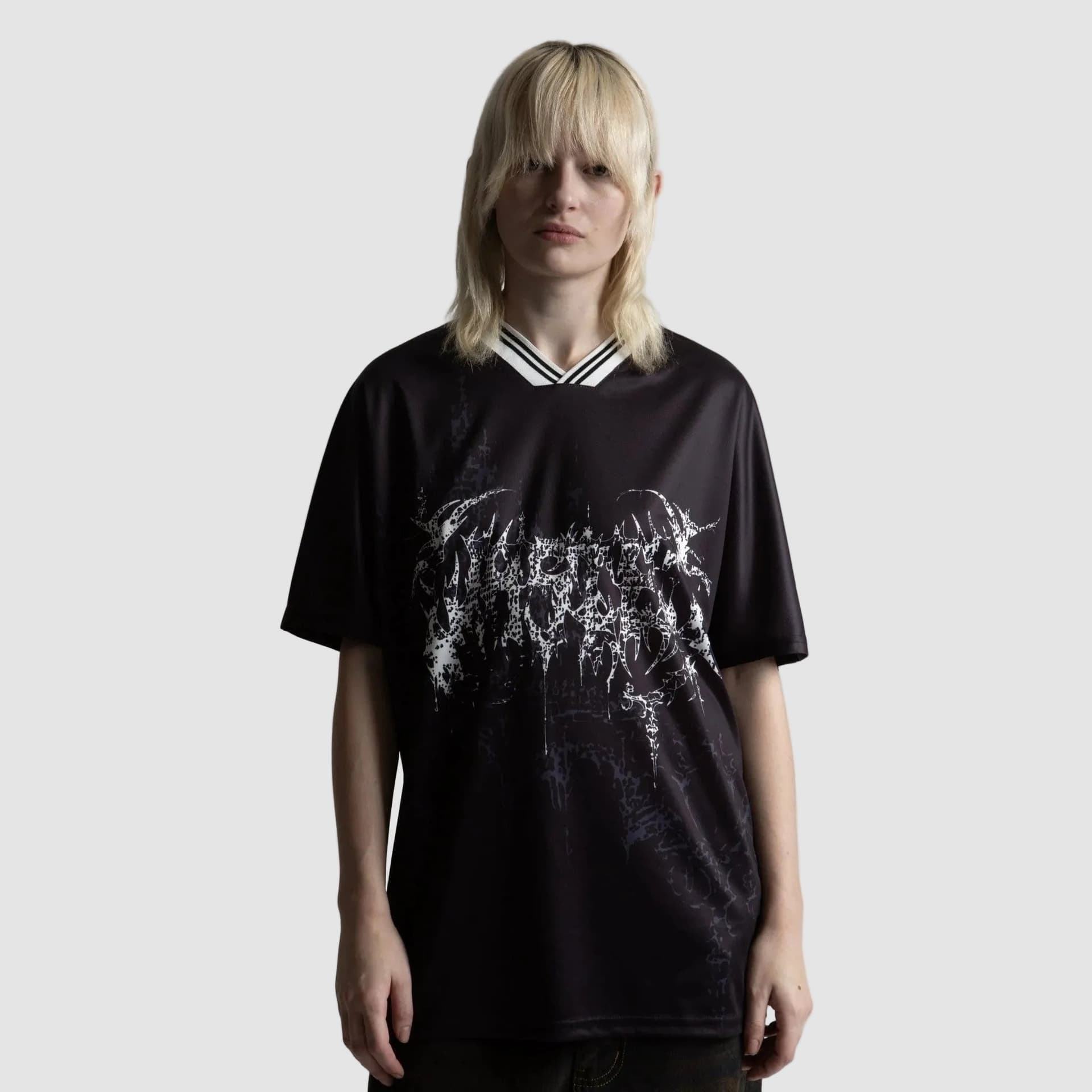 T-shirt Wasted Paris Stronghold Football J Black - 3