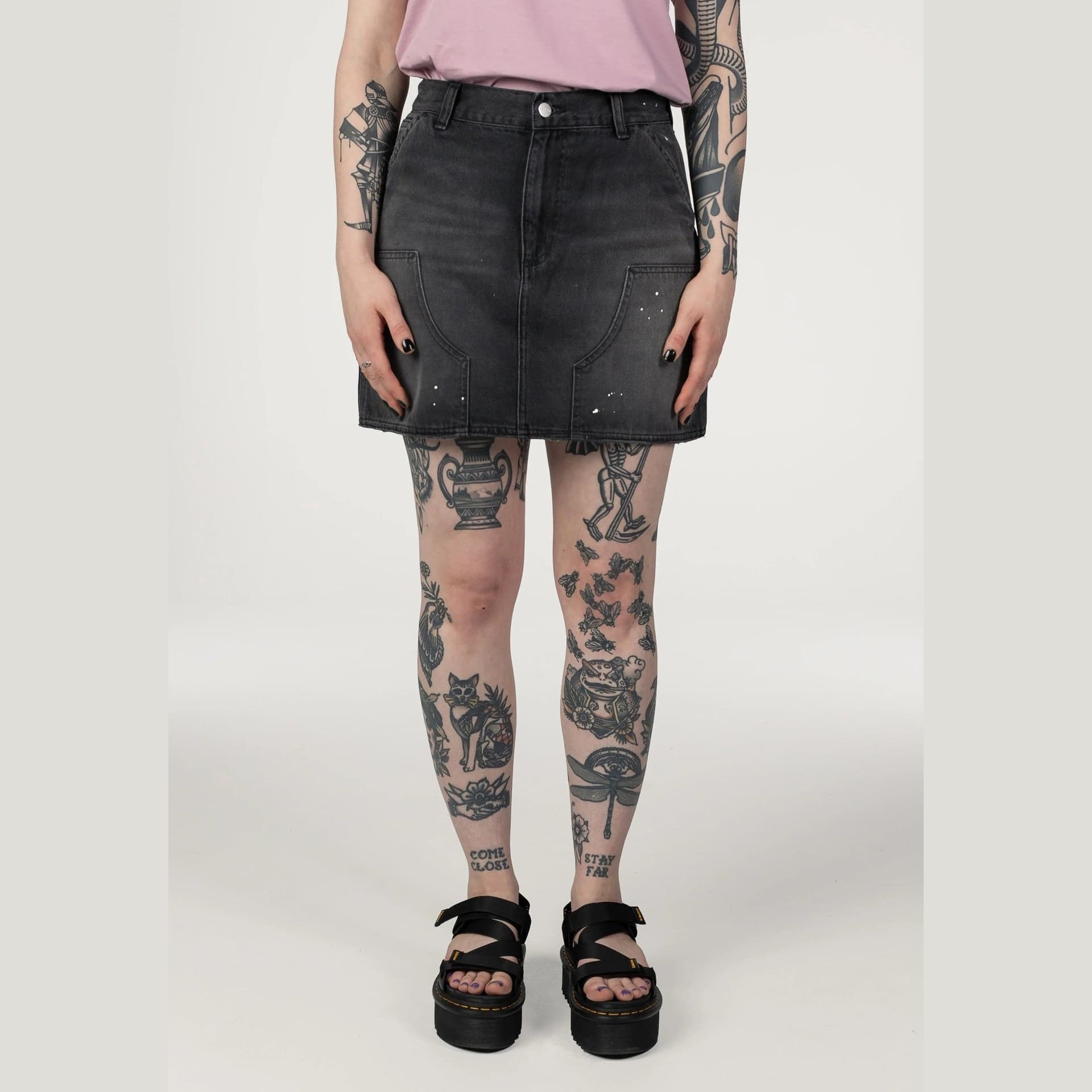 Gonna Carhartt W Maeve Double Knee Black - 4