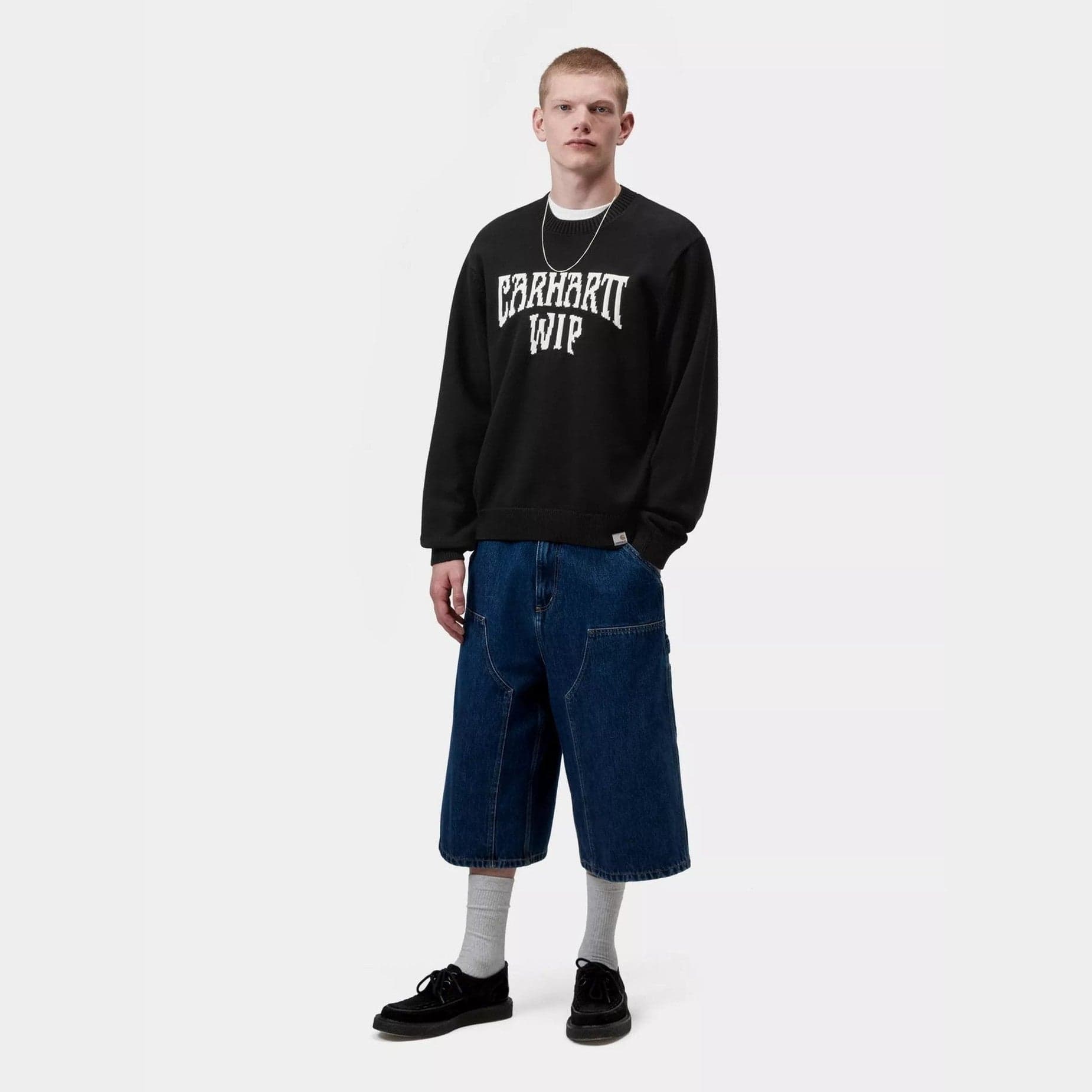 Maglione Carhartt Deck Sweat White - 5
