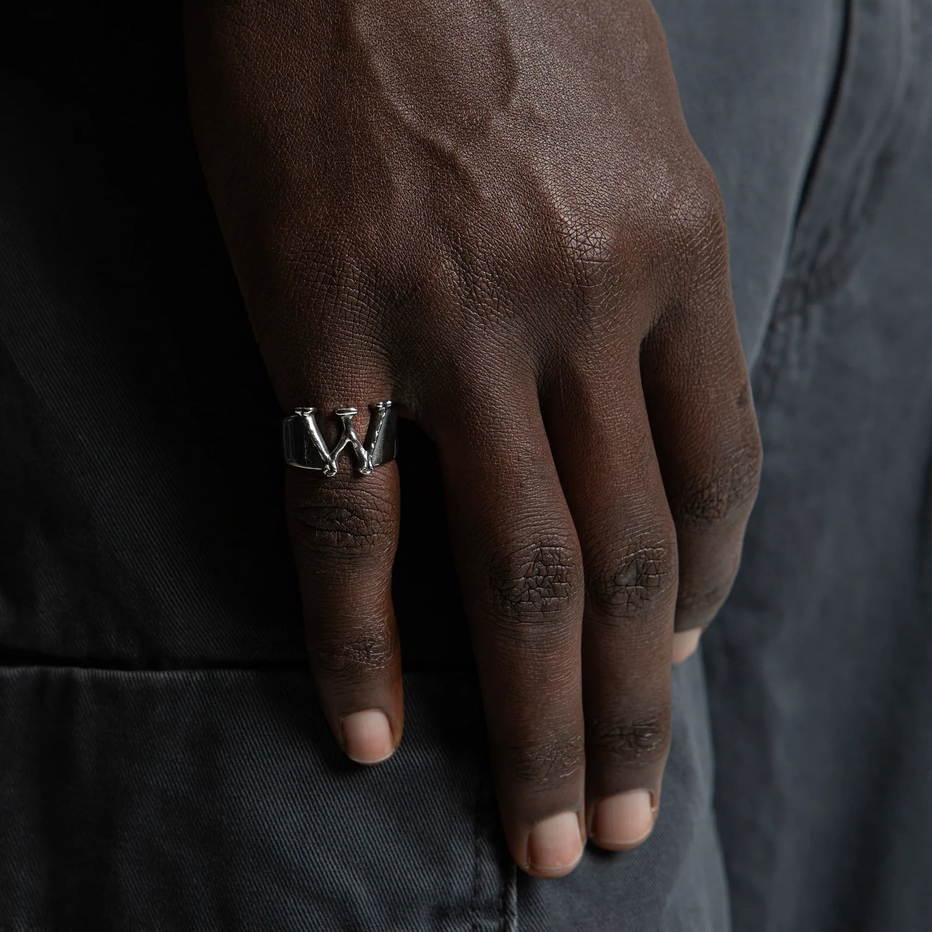Anello Wasted Paris Silver ring - 4