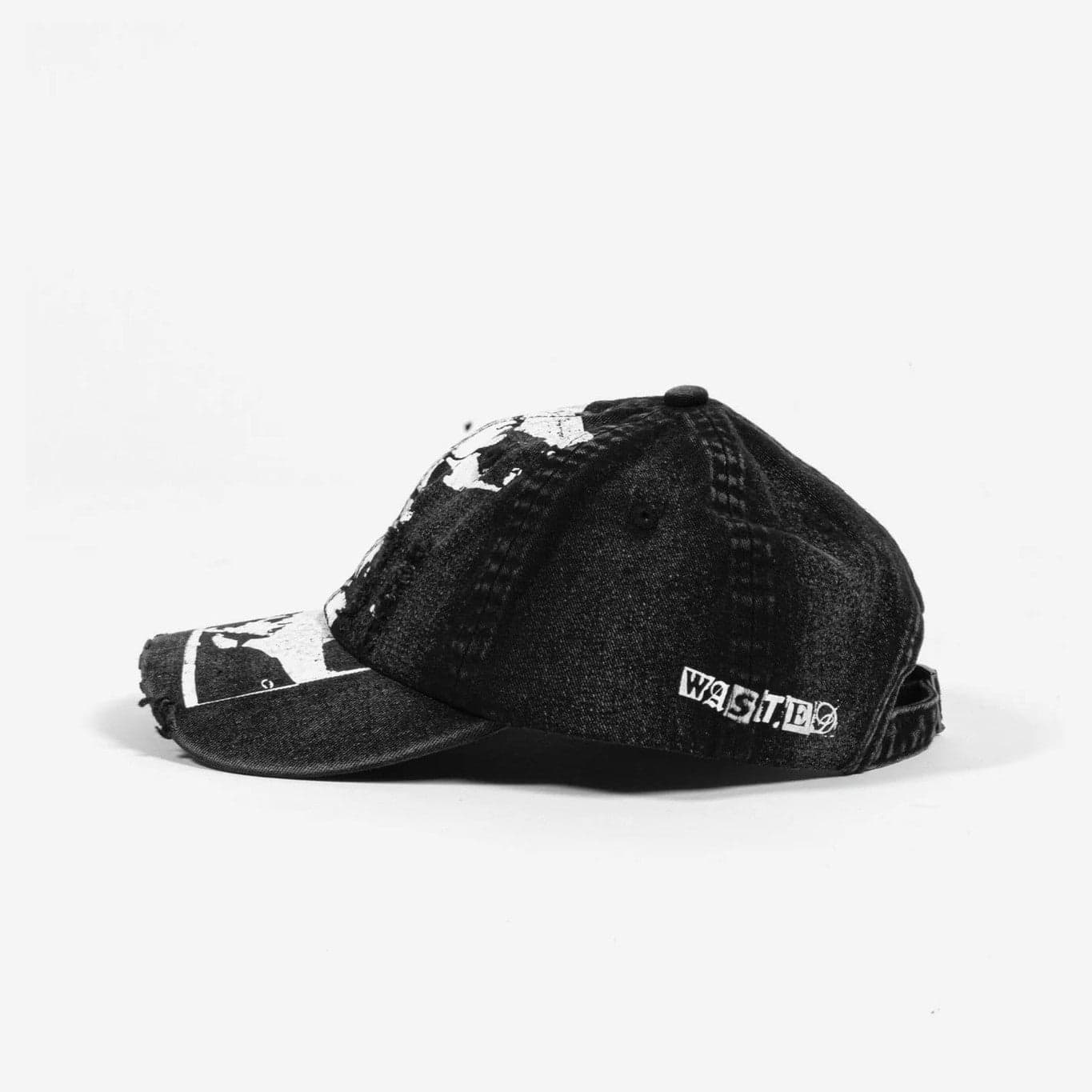 Cap  Wasted Paris Taunt Ripped black - 2
