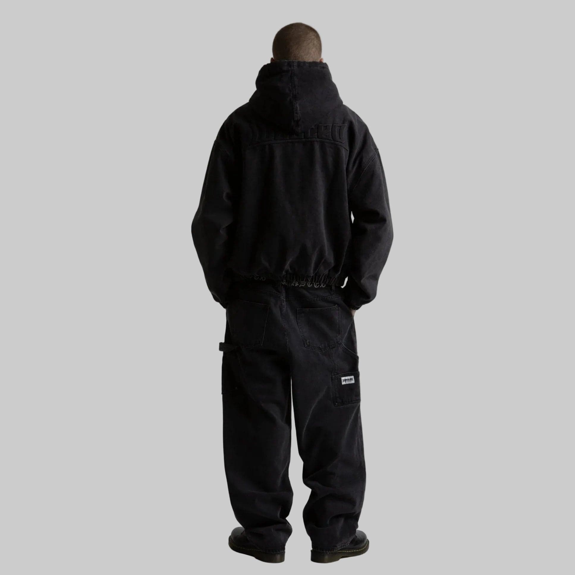 Pantaloni Wasted Paris Hammer black - 4
