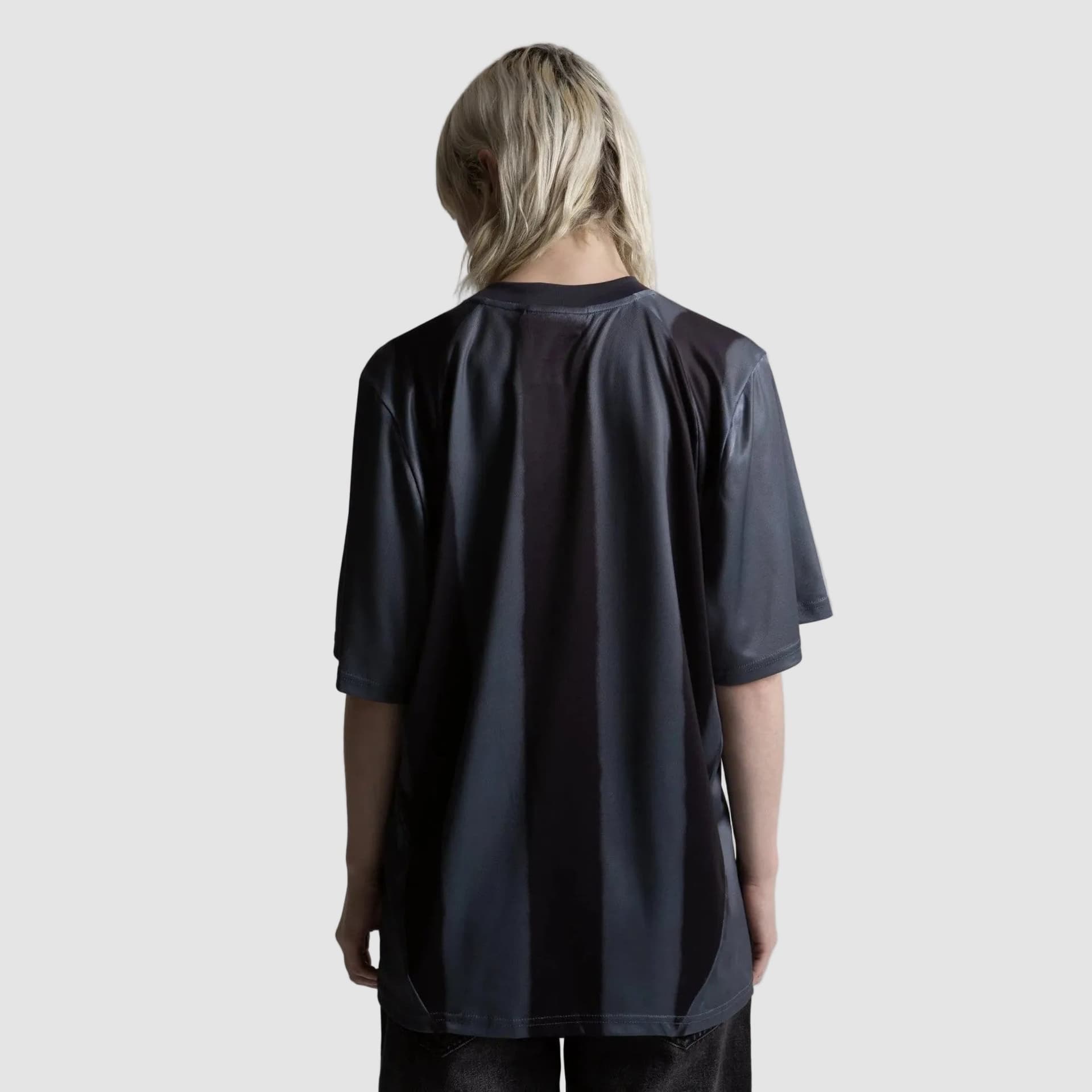 T-shirt Wasted Paris Spray Fottbal Jersey grey - 4