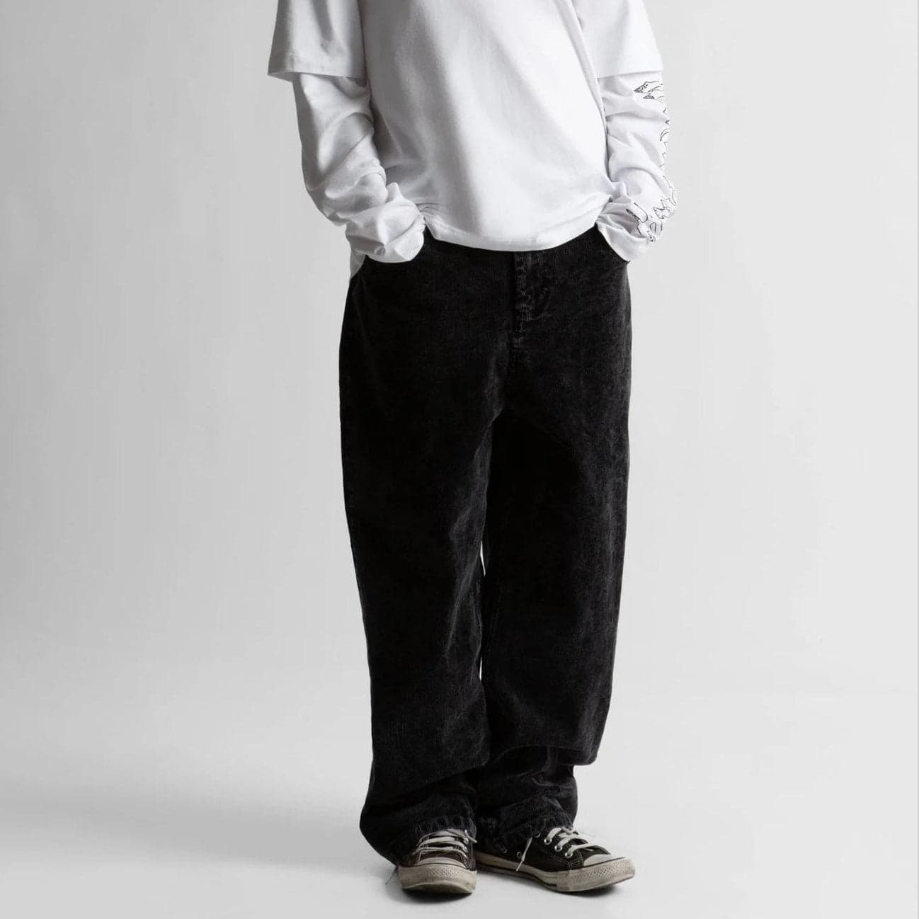 Jeans Wasted Paris Cord Casper balck - 3