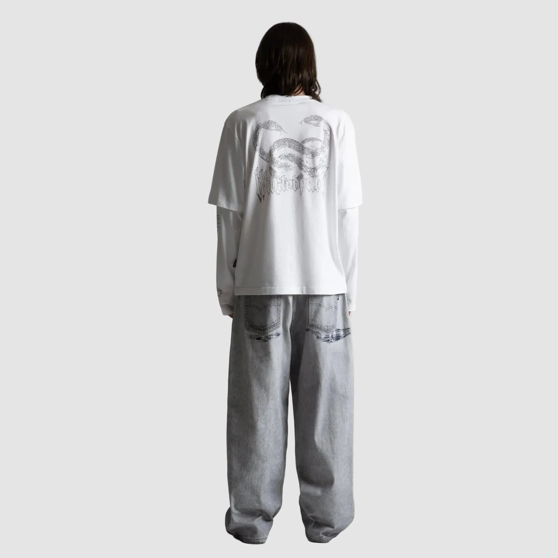 T-shirt Wasted Paris Snakes White - 5