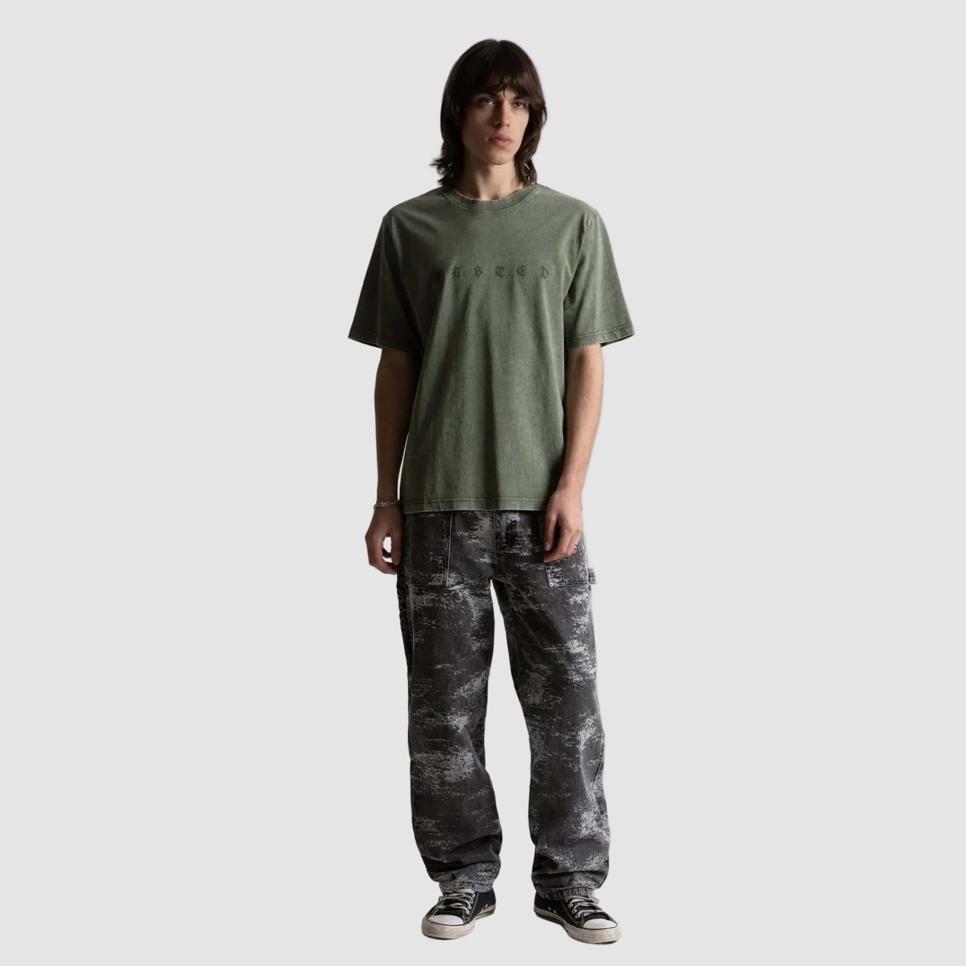 T-shirt Wasted Paris Splinter Olive - 3