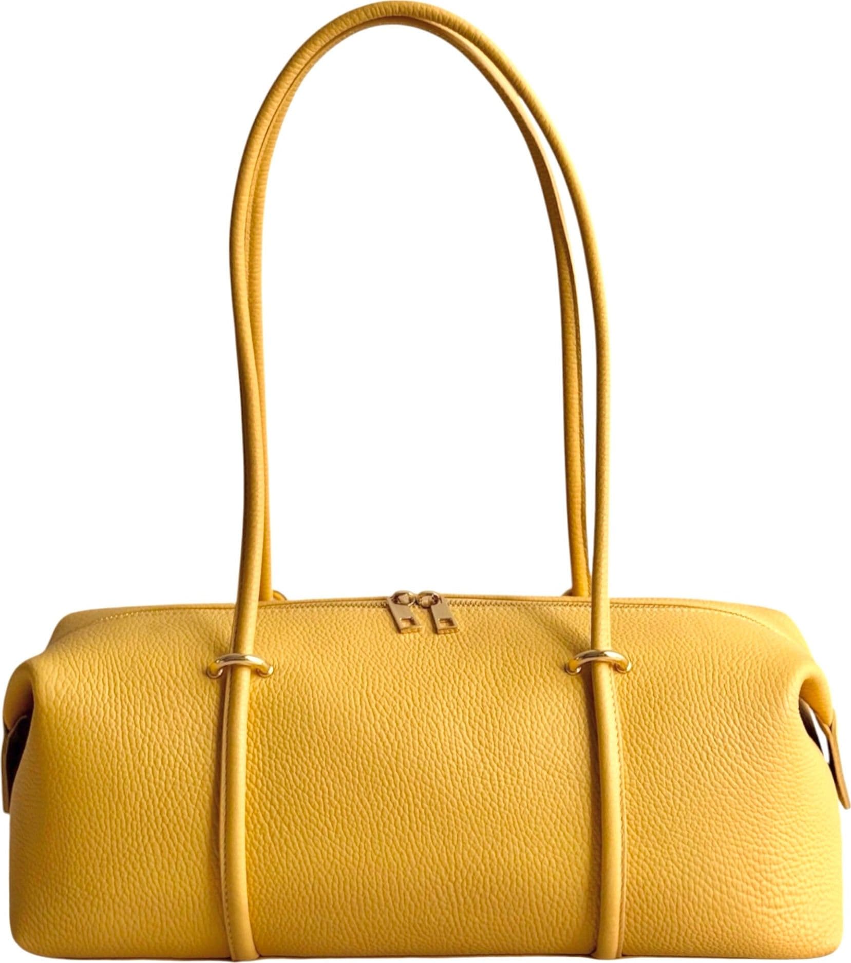 Modarno Borsa Donna a manico "Romana" in vera pelle 40x16x16 cm - 18