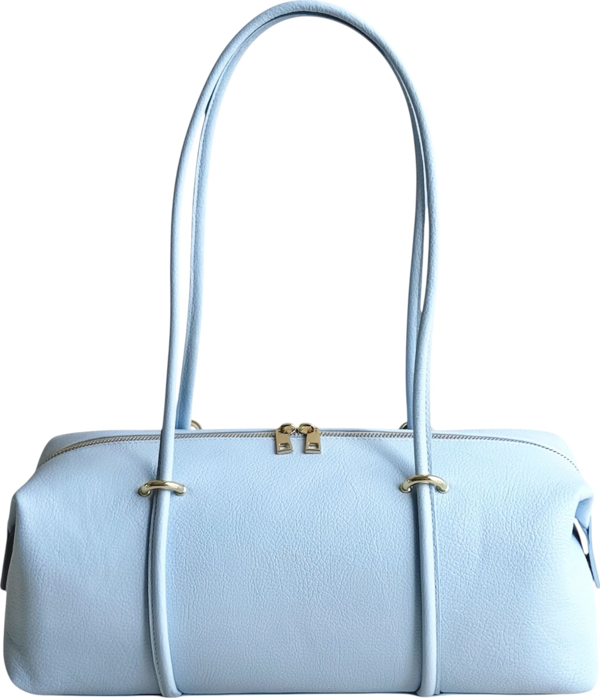 Modarno Borsa Donna a manico "Romana" in vera pelle 40x16x16 cm - 19