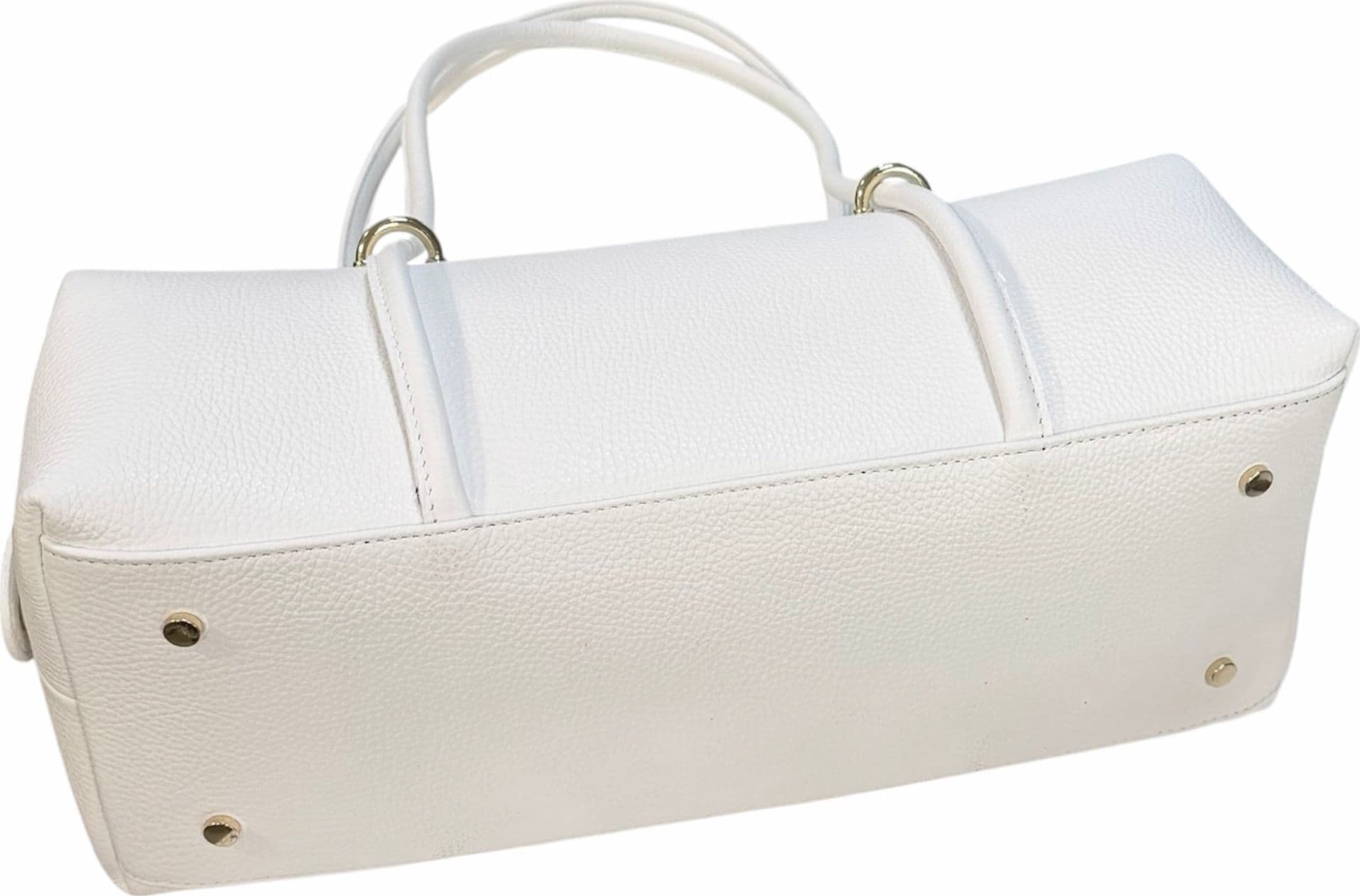 Modarno Borsa Donna a manico "Romana" in vera pelle 40x16x16 cm - 3