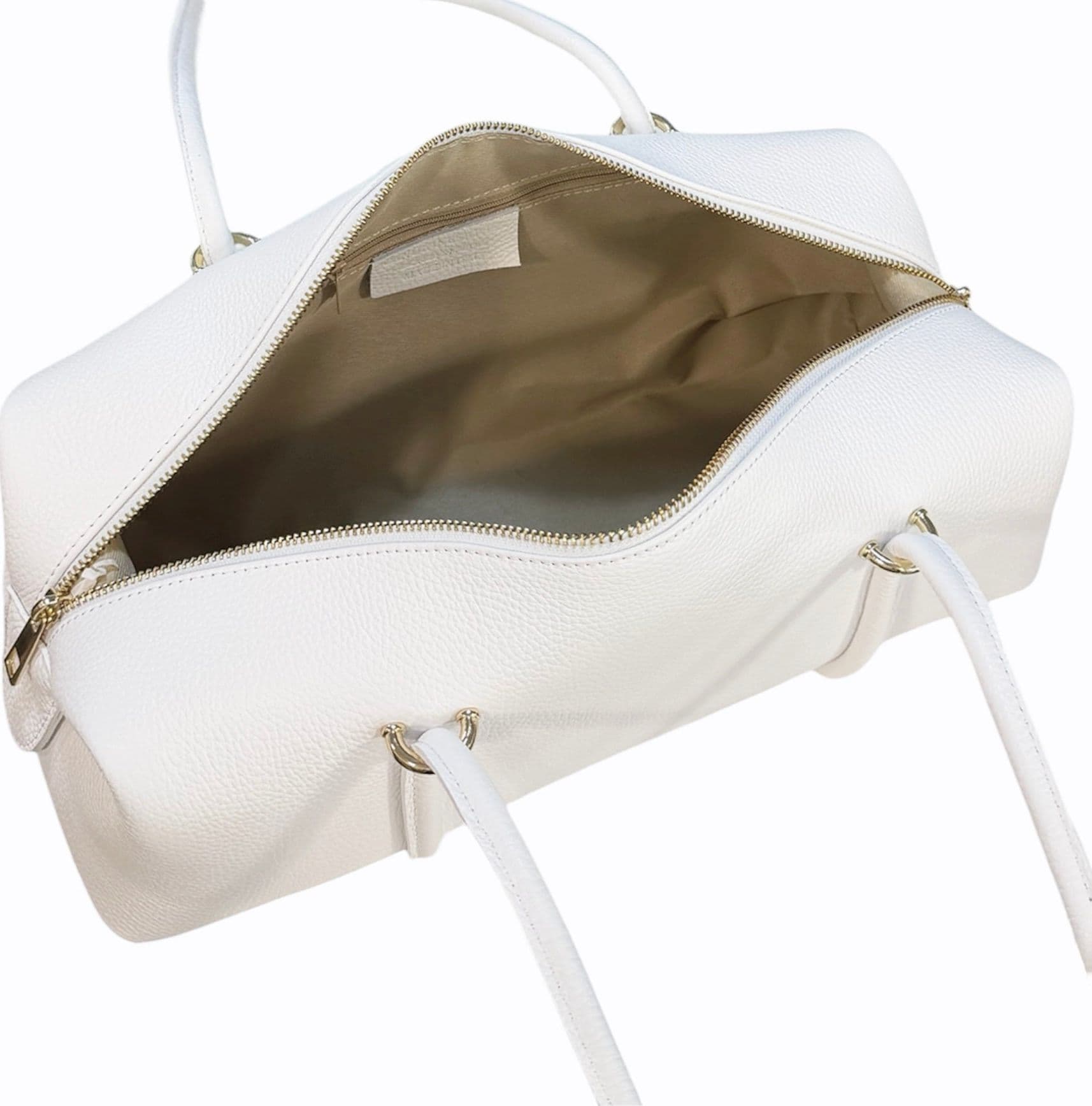 Modarno Borsa Donna a manico "Romana" in vera pelle 40x16x16 cm - 4