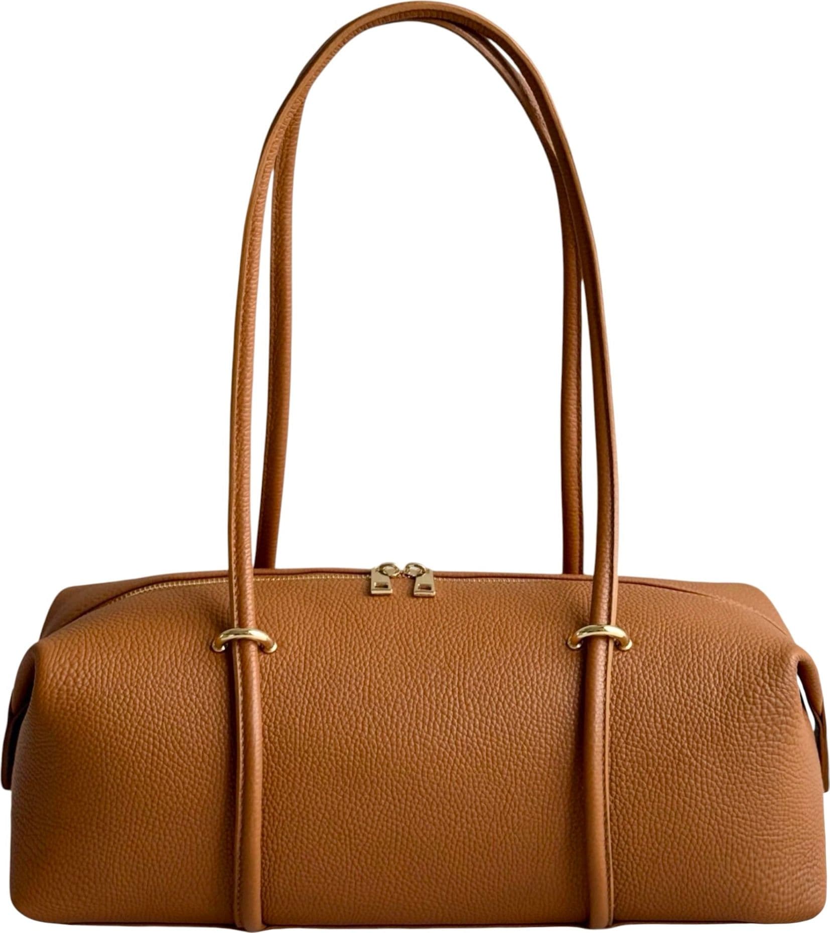 Modarno Borsa Donna a manico "Romana" in vera pelle 40x16x16 cm - 7