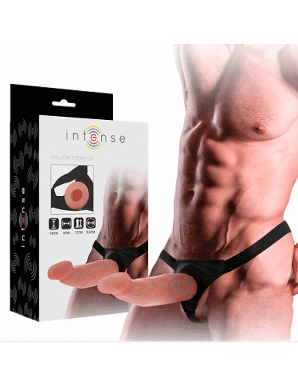 Intense Hollow strap on extender 15 x3,4 cm forma stimolante