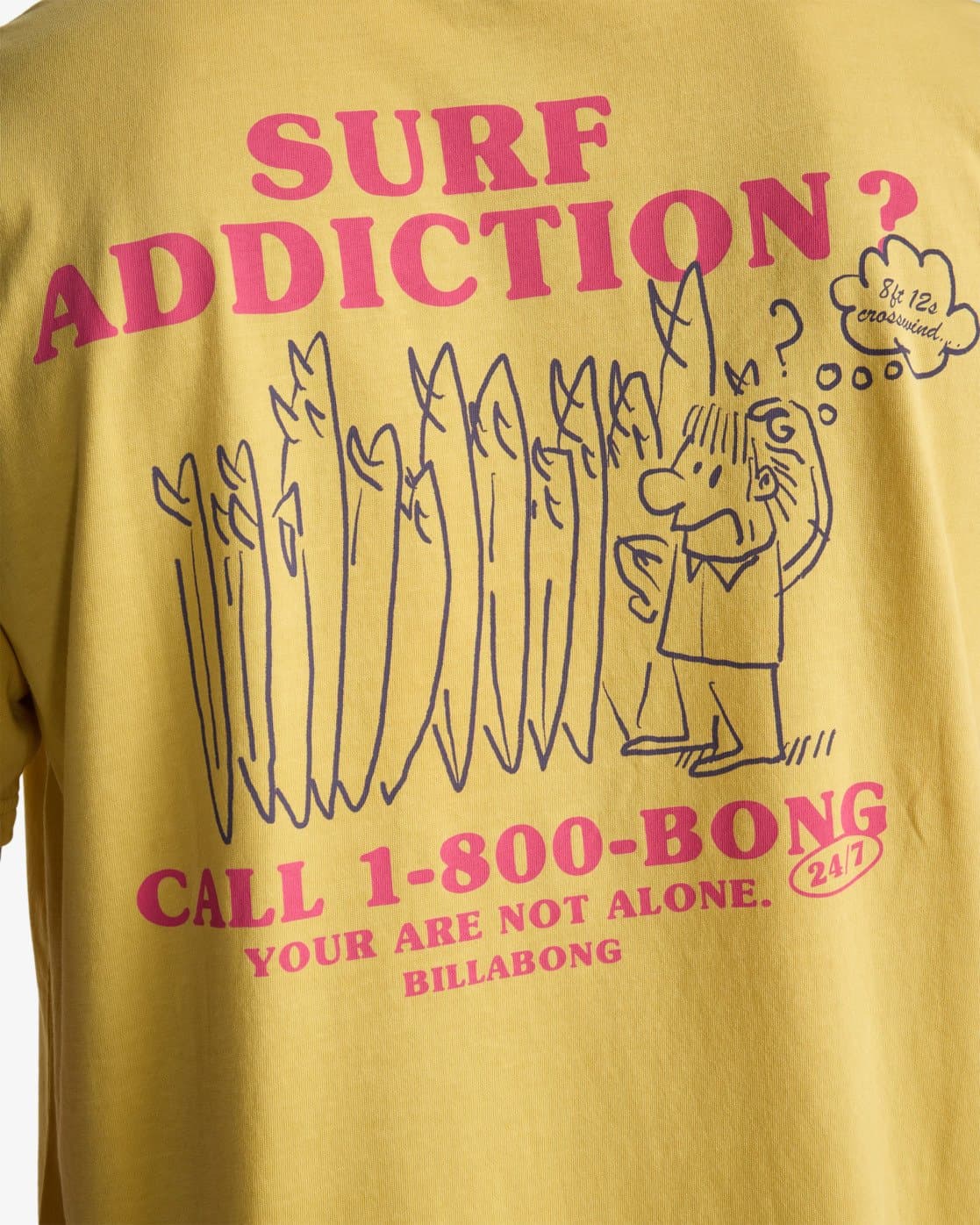 T-shirt Uomo Billabong Message WW - 4
