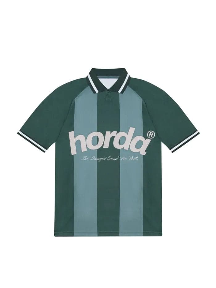Polo Horda Calcio Style Mesh Riciclato Forest Green - 3