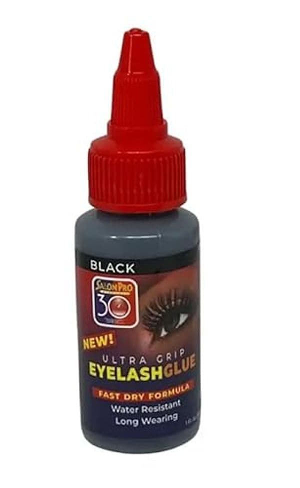 SALON PRO ULTRA GRIP EYELASH GLUE FAST DRY FORMULA 1oz ,30 SECOND BOND FOR EYELASH - 2