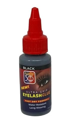 SALON PRO ULTRA GRIP EYELASH GLUE FAST DRY FORMULA 1oz ,30 SECOND BOND FOR EYELASH - 2