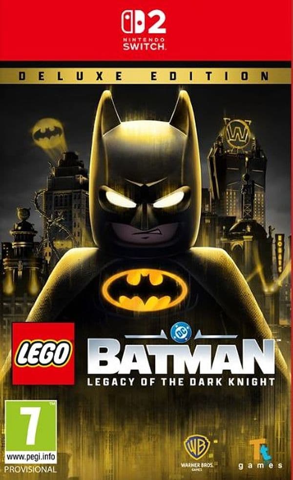 LEGO Batman Legacy Of The Dark Night (L' Eredita' Del Cavaliere Oscuro) Deluxe Edition Switch 2 EU Prevendita