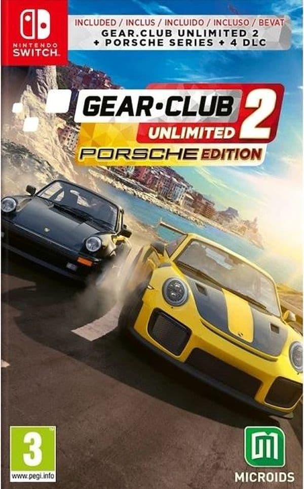 Gear Club Unlimited 2 Porsche Edition Switch UK/FR/ES/IT/NL