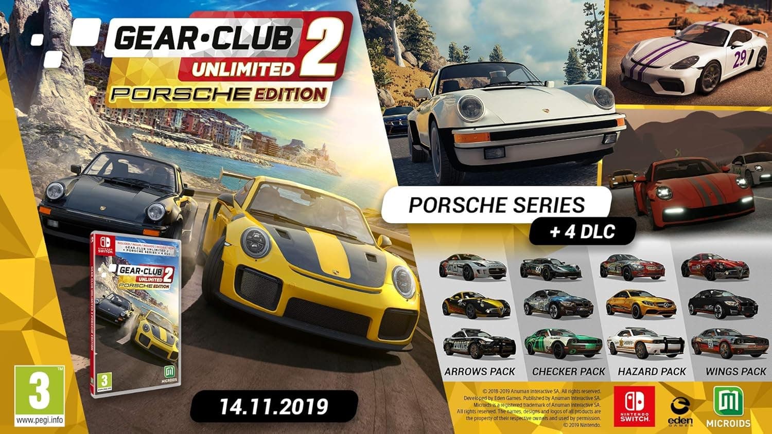 Gear Club Unlimited 2 Porsche Edition Switch UK/FR/ES/IT/NL - 2