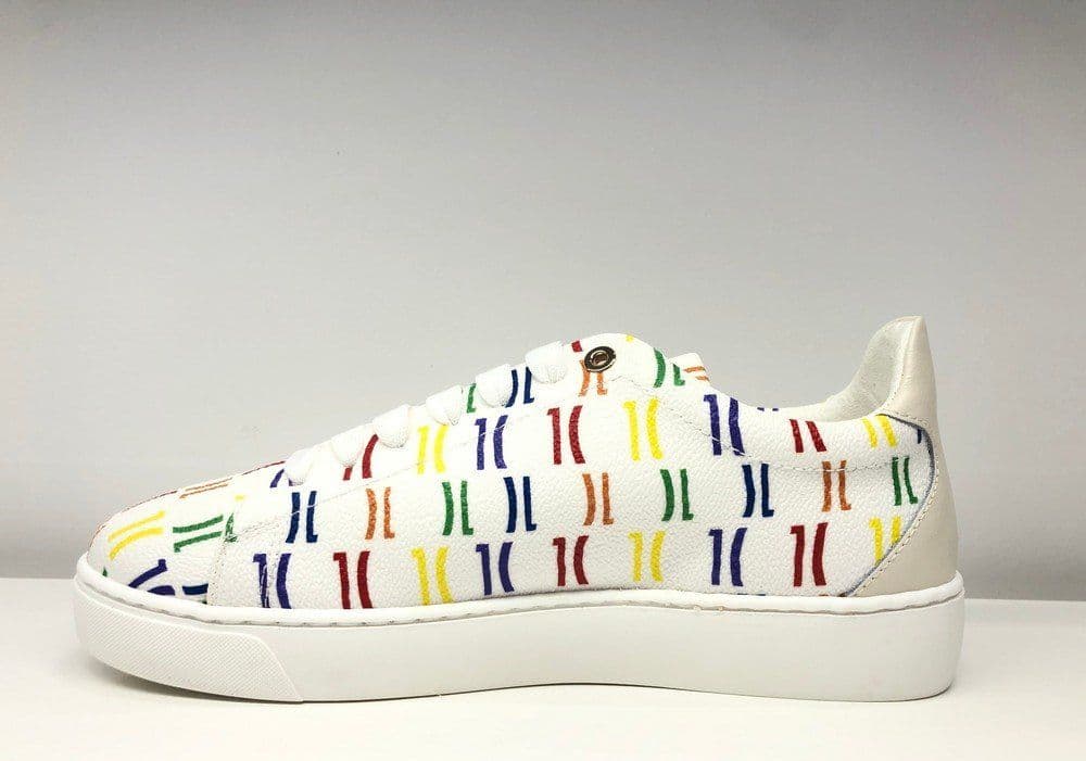 ALVIERO MARTINI 1 CLASSE Sneakers donna multicolor fondo cassetta - 4