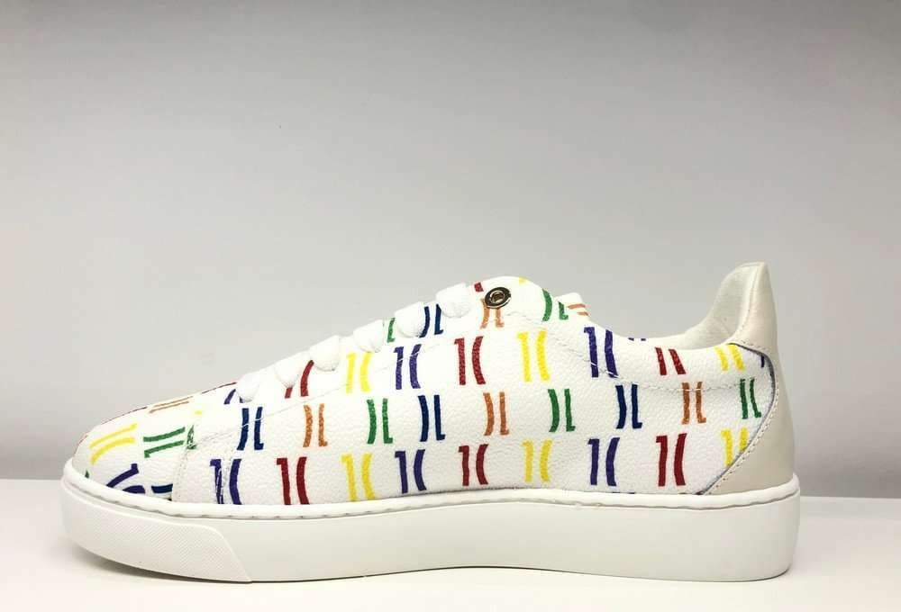 ALVIERO MARTINI 1 CLASSE Sneakers donna multicolor fondo cassetta - 4