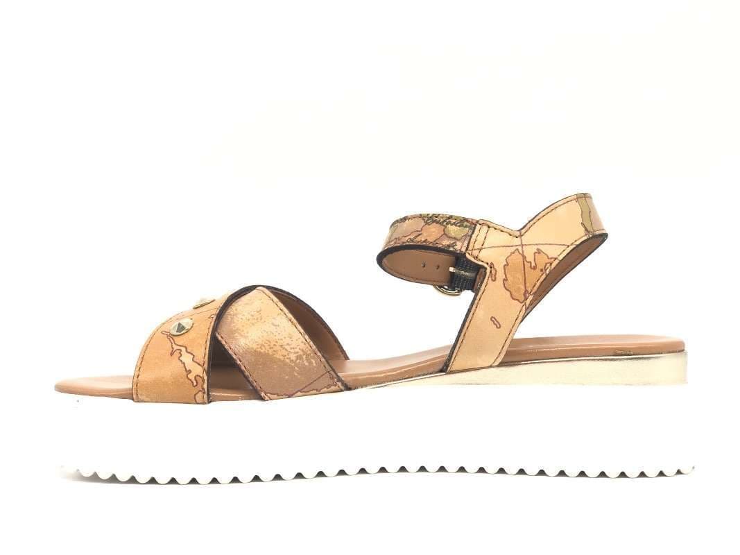 ALVIERO MARTINI 1 Classe Sandalo donna Natural geo intrecciato - 2