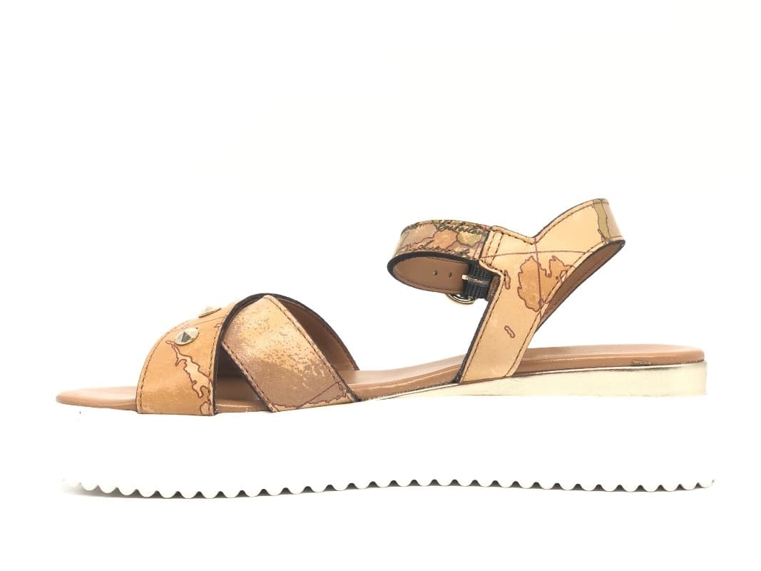 ALVIERO MARTINI 1 Classe Sandalo donna Natural geo intrecciato - 2