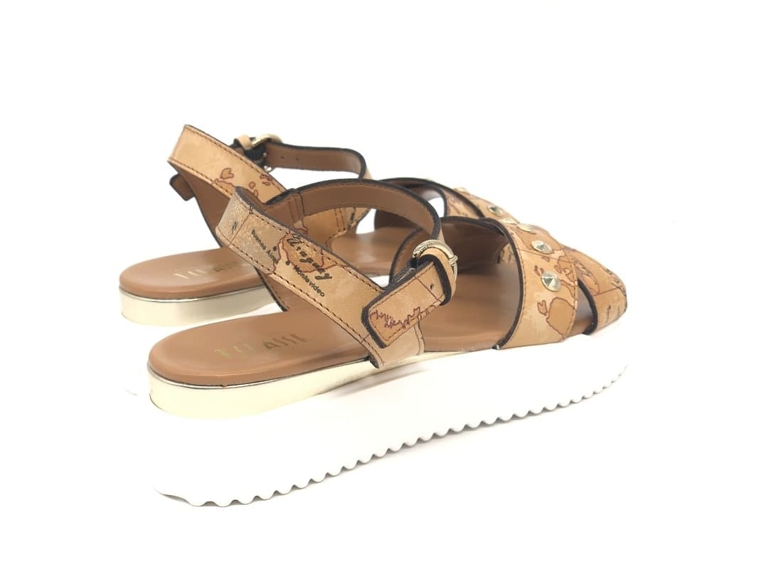 ALVIERO MARTINI 1 Classe Sandalo donna Natural geo intrecciato - 3