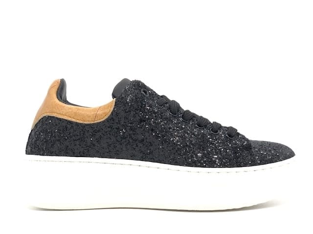 ALVIERO MARTINI 1 CLASSE Sneakers donna Black Glitter - 4