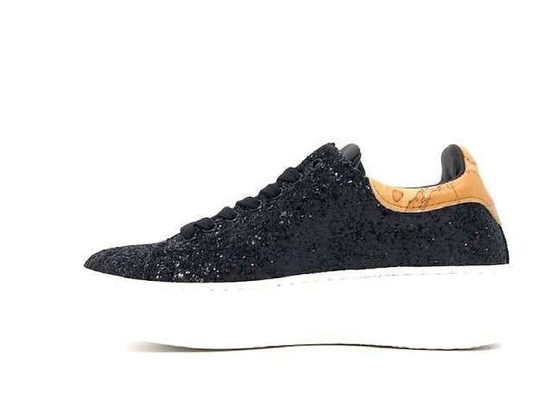 ALVIERO MARTINI 1 CLASSE Sneakers donna Black Glitter - 5