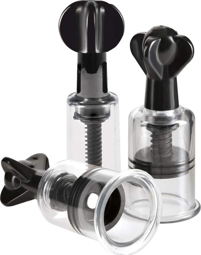 Pipedream Fetish Fantasy Super Sucker Trio capezzoli clitoride 3 pompe suzione - 6