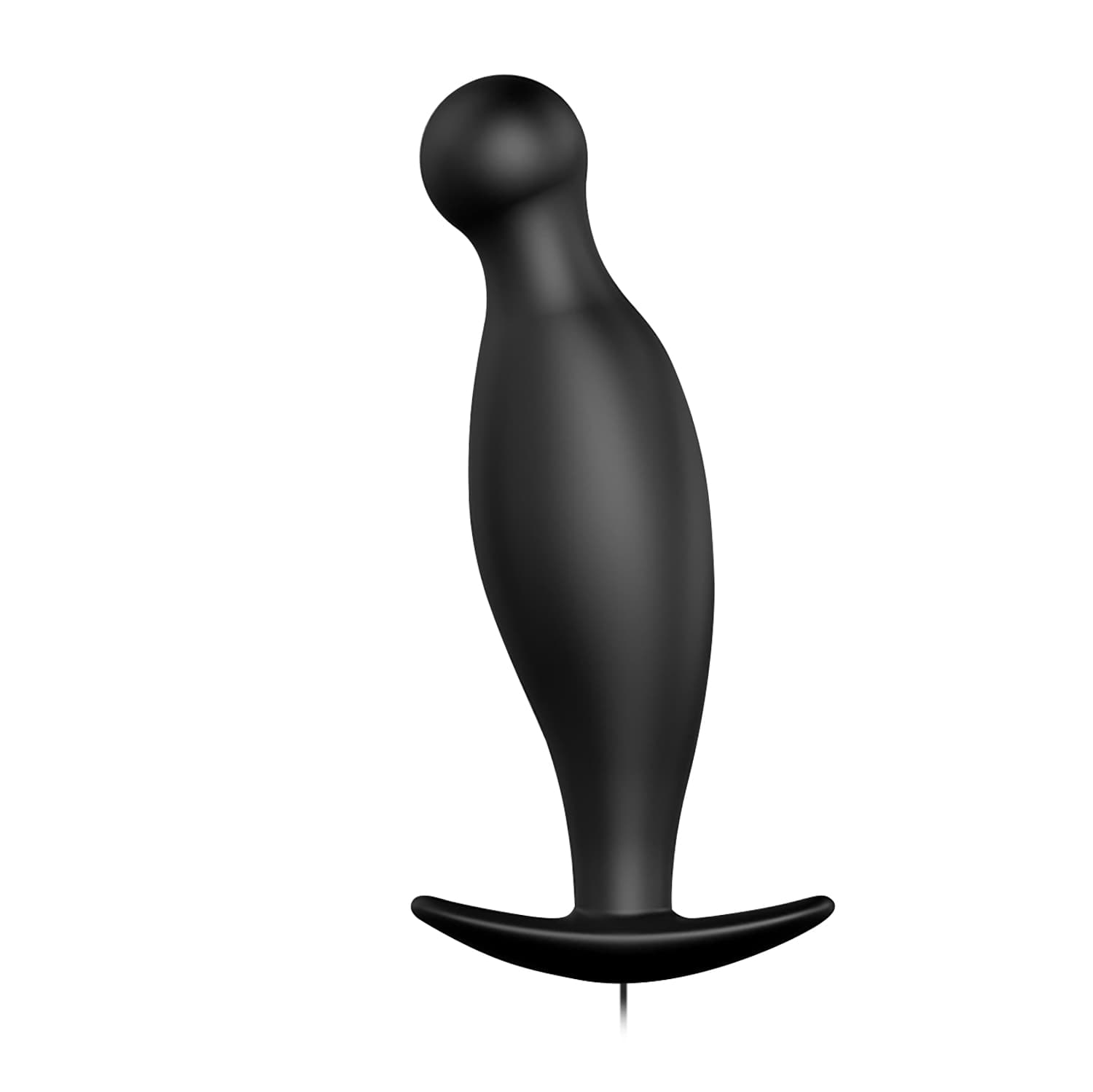 Plug anale stimolatore prostatico 11 cm silicone Pretty Love curvo progressivo - 4