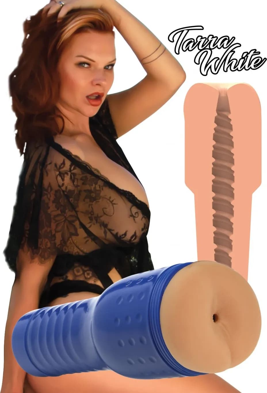 Private Tube Tarra White Legend Ass Masturbatore Maschile Realistico con Tunnel Stimolante 26 cm - 9