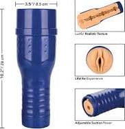 Private Tube Gabi Gold Masturbatore Uomo Realistico TPR 26 cm con Aspirazione Regolabile - 3