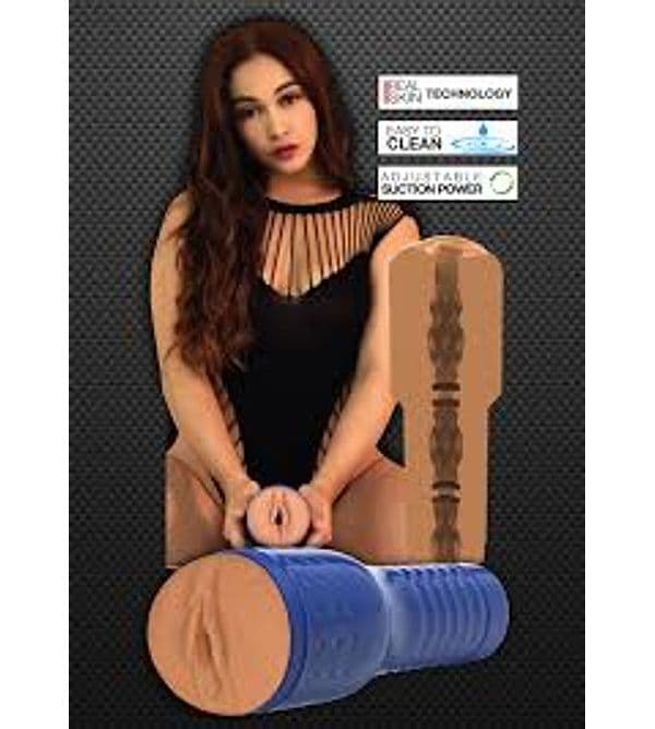 Private Tube Ginebra Bellucci Masturbatore Uomo Realistico TPR 26 cm con Aspirazione Regolabile - 9