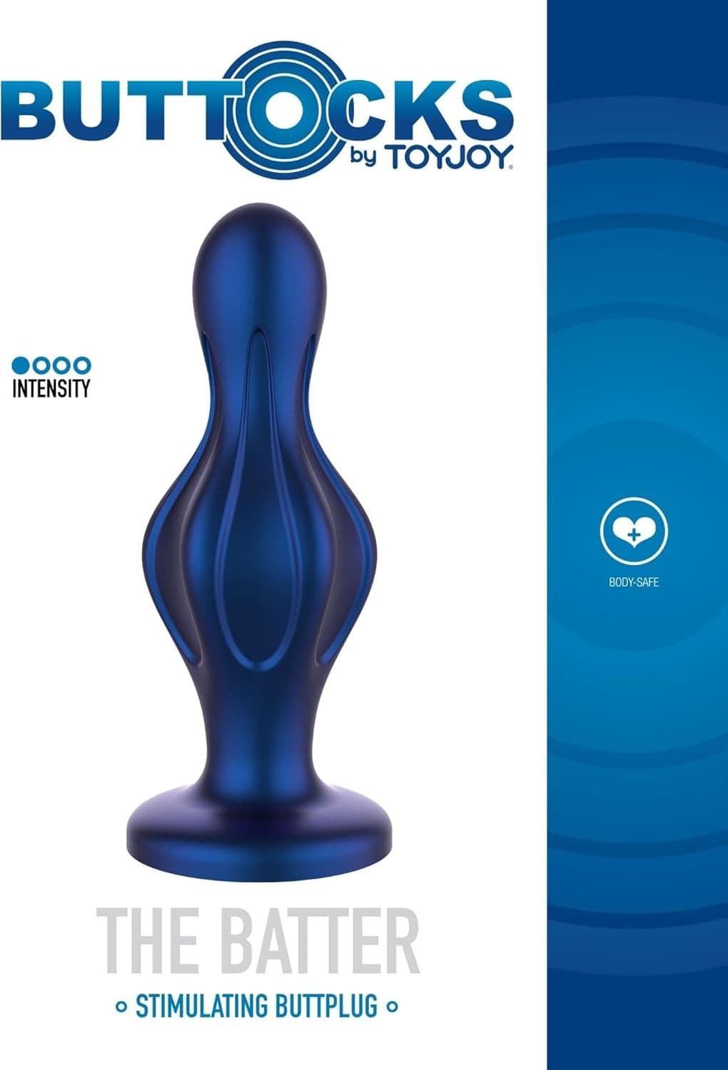 Plug anale The Batter forma anatomica stimolatore prostatico 12 cm silicone - 5