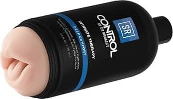 Sir Richard's Control Oral Stroker Masturbatore Uomo Fanta Flesh 21,6 cm - 8